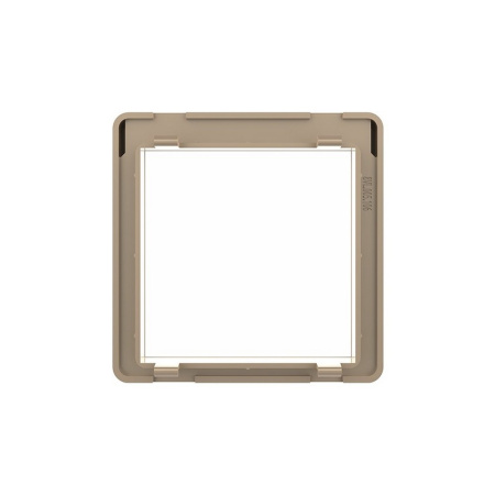 Влагозащитная крышка для розетки золотая Livolo