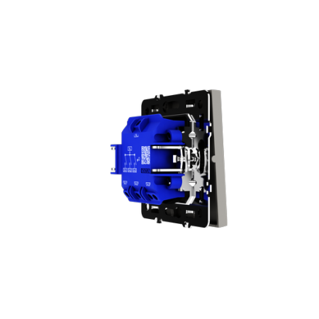 Выключатель встраиваемый Voltum S70 трехклавишный 10А, (кашемир)
