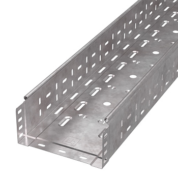 Лоток перфорированный Стандарт HDZ 200х100х3000 (1,0 мм) (6 м/уп) Промрукав