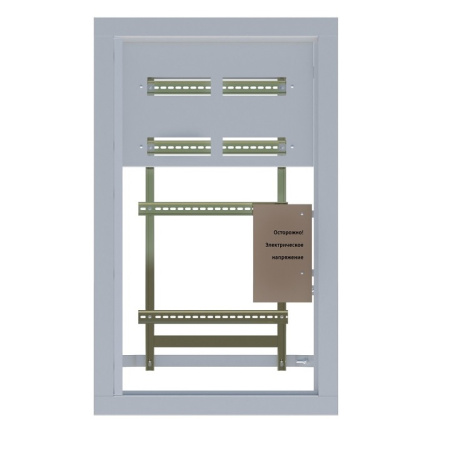 Щит этажный 4 кв, без слабот, отс, (1010х650х160) IP31 PROxima EKF
