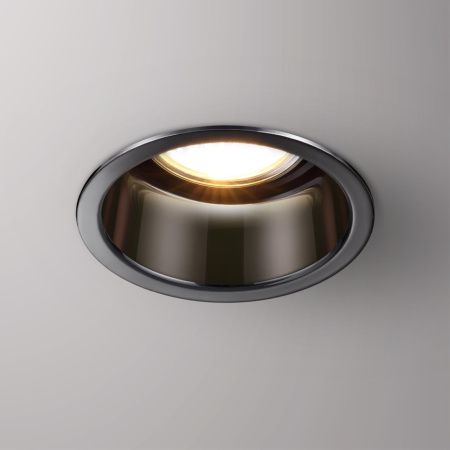 Встр.св-к IP20 GU10 50W 220V BUTT жемчужный черный NOVOTECH