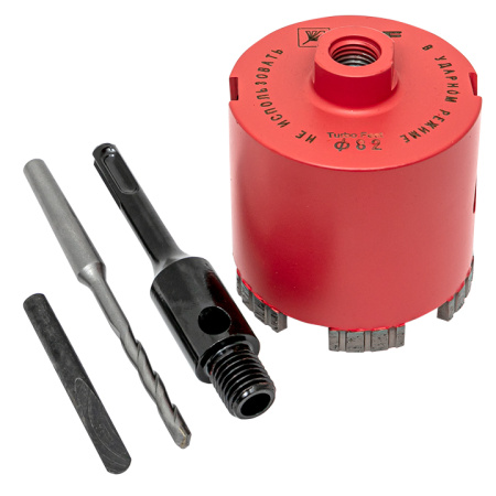 Коронка алмазная Turbo Fast 82 DCH-82TRB Laser M16 Expert EKF