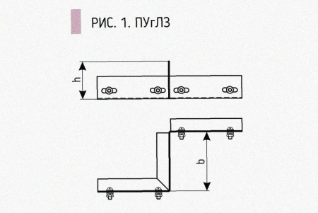 Соединитель-переходник замковый ПУгПЗ 300х80 УТ1,5, оцинкованный лист, S1,0