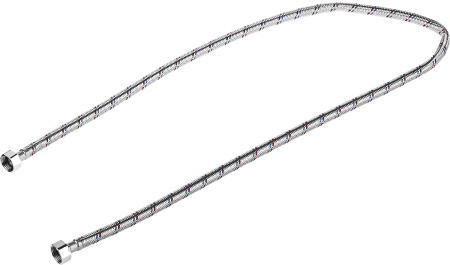 Подводка гибкая для воды, оплетка из нержавеющей стали, г/г 1/2" - 1,2м ЗУБР