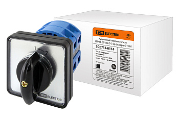 Кулачковый переключатель КПУ11-25/205 (1-2 2р (возврат)) TDM