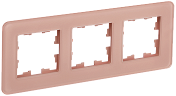BRITE Рамка 3-мест. РУ-3-2-Бр стекло дым. RE IEK BRITE Рамка 3-мест. РУ-3-2-Бр стекло дым. RE IEK