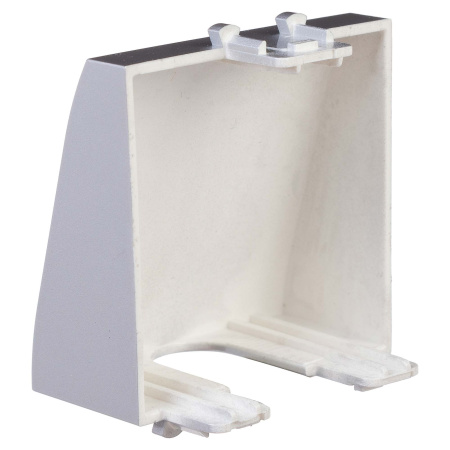 Вывод кабеля модульный "Avanti", "Закаленная сталь", 2 модуля DKC