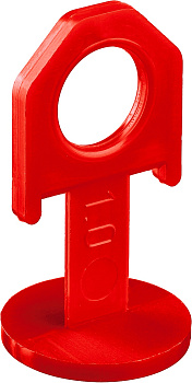 СВП 1,0 мм зажим для системы выравнивания плитки, 100 шт ЗУБР