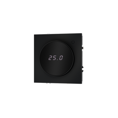 Терморегулятор электронный Voltum S70 с индикацией и датчиком, для теплого пола, (графит)