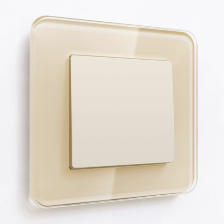 Встраиваемые механизмы Выключатель СУ 1 кл. проходной 10А айвори матовый IP20 Werkel