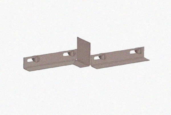 Соединитель-переходник замковый ПУгЛЗ 100х65 УТ1,5 (левый), горячее цинкование S1,5