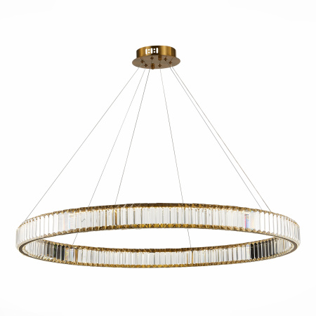 Люстра подвесная Латунь/Прозрачный LED 1*68Вт 4000К SL1622.313.01 ST LUCE