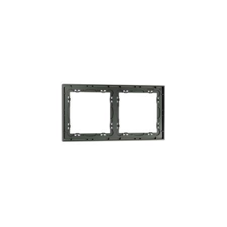 Рамка пластиковая Voltum S70 на 2 поста, (титан)