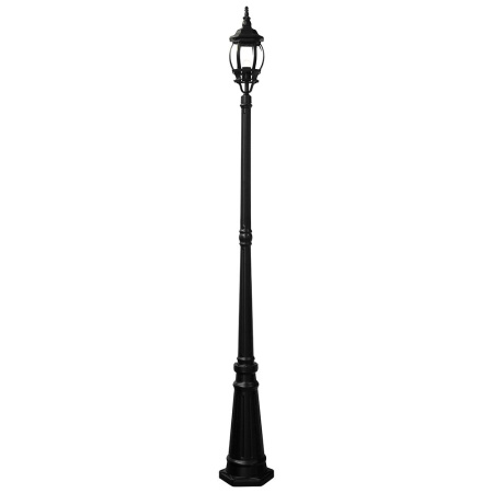 Светильник садово-парковый Feron 8111/PL8111 столб 100W E27 230V, черный