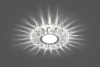 Светильник встраиваемый с белой LED подсветкой Feron CD914 потолочный MR16 G5.3 прозрачный
