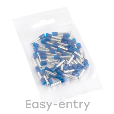 Наконечник штыревой втулочный изолированный НШвИ 2,5-12 (50шт) PROxima EKF