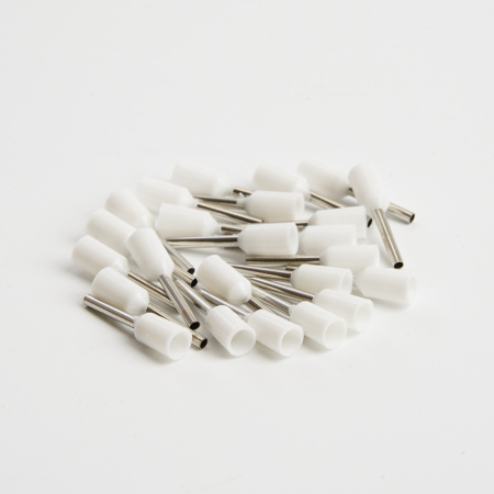 Наконечник штыревой втулочный изолированный НШВИ 0,5-8, LD405-058 (DIY упаковка 25 шт) STEKKER