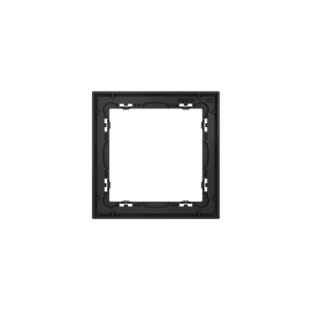 Рамка пластиковая Voltum S70 на 1 пост, (графит)