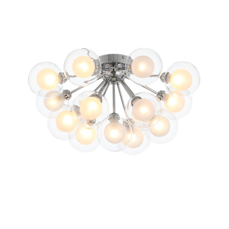 Люстра потолочная Хром/Прозрачный, Белый G9 15*5Вт SL431.102.15 ST LUCE