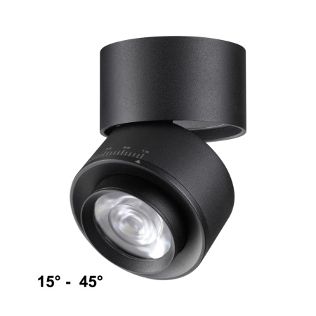 Св-к накл.св/д IP20 LED 4000К 18W 220V EDDY черный NOVOTECH