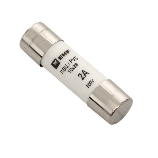 Плавкая вставка цилиндрическая ПВЦ (10х38) 2А PROxima EKF