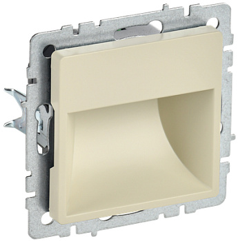 BRITE Подсветка LED встраиваемая ПЛ20-БрКр бежевый IEK