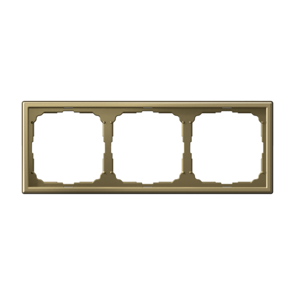 ARTGALLERY 3-постовая РАМКА, ЗОЛОТО Systeme Electric