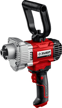 Миксер МР-1100 строительный, 1100 Вт, 0-600 об/мин, М14 патрон, перемешивание "вверх/вниз" ЗУБР