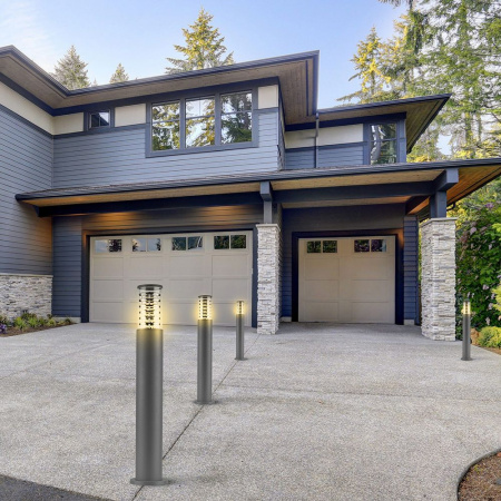 Светильник садово-парковый Feron DH0805, столб, E27 230V, черный