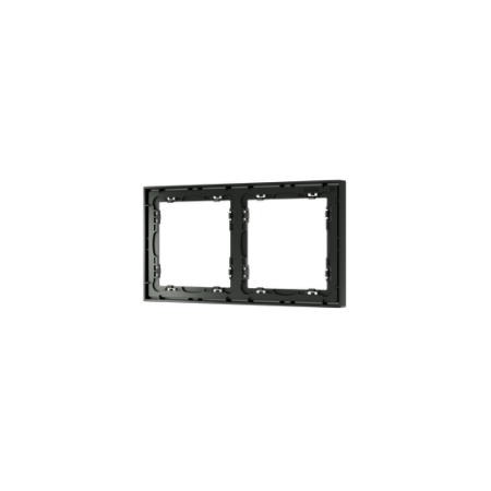 Рамка пластиковая Voltum S70 на 2 поста, (титан)