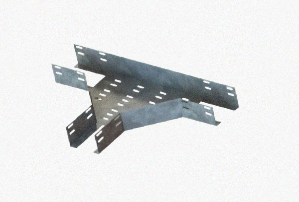 Лоток тройниковый перфорированный ОТ 300х65 УТ1,5, горячее цинкование S1,5