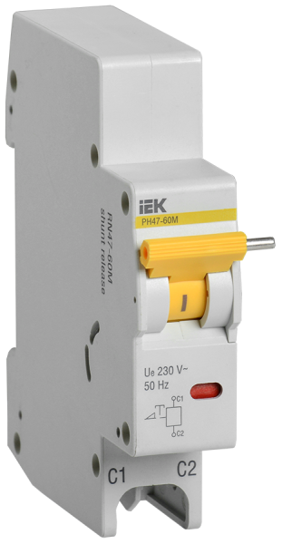 Расцепитель независимый РН47-60М на DIN-рейку для ВА47-60M IEK