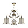 Потолочный светильник 3*E14 40Вт Бронза Антик IP20 Driana FR2405-PL-03-BZ Freya