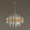 Люстра E14 10*40W STIKA золотой/стекло ODEON LIGHT