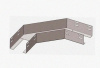Лоток угловой замковый перфорированный КГЗ 200х100-90 УТ1,5 поворот на 90, горячее цинкование, S1,0
