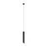 Подвесной светильник 1*GU10 12Вт Черный с Золотом IP20 Pendant P044PL-01-40GU10-B Technical Maytoni