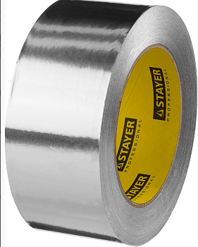 Самоклеящаяся алюминиевая лента ProTape 50 мм, 50 м, до 120 °С Professional STAYER