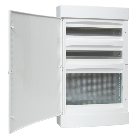 Щит комбинированный "Unix" белая дверь (2х18 модулей + 1 монтажная плата) IP40 EKF