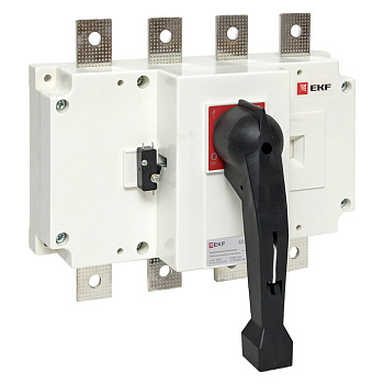 Рубильник-выключатель 630A 4П c рукояткой управления для прямой установки PowerSwitch EKF