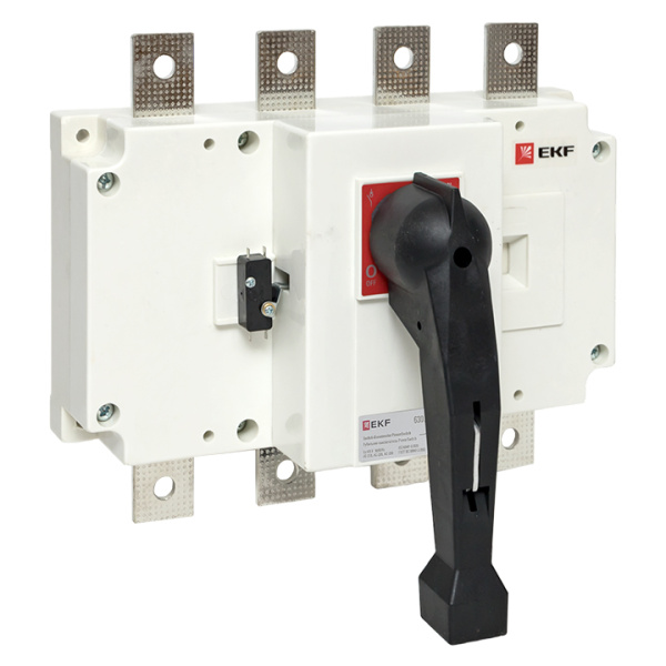 Рубильник-выключатель 630A 4П c рукояткой управления для прямой установки PowerSwitch EKF