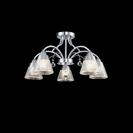 Люстра 5*E14 40Вт Хром IP20 Enrica FR2011CL-05CH Freya