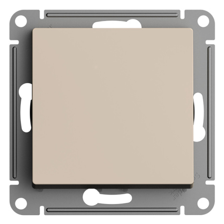 ATLASDESIGN 1-клавишный ПЕРЕКЛЮЧАТЕЛЬ, сх.6, 10АХ, механизм, ПЕСОЧНЫЙ Schneider Electric