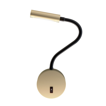Бра 3Вт 3000K Матовое Золото IP20 Stem C035WL-L3MG3K Technical