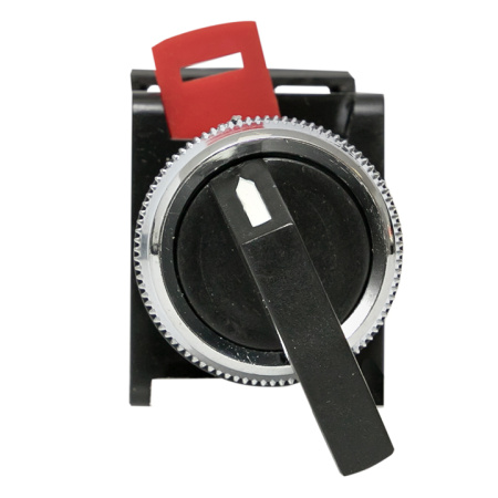 Переключатель АLСLR-22 3P черный NO+NC PROxima EKF