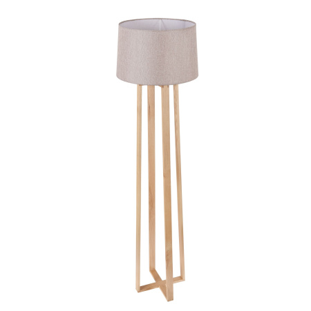 Напольный светильник (торшер) 1*E27 40Вт Бежевый IP20 Nubi FR5134-FL-01-BG Freya