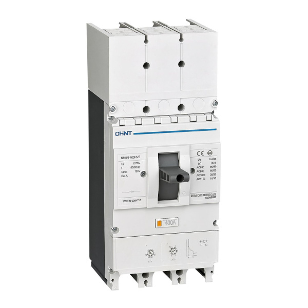 Выключатель автоматический NM8N-400HVS TM 3П 350А 50кА с рег. термомаг. расцепителем CHINT