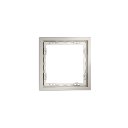 Рамка пластиковая Voltum S70 на 1 пост, (кашемир)