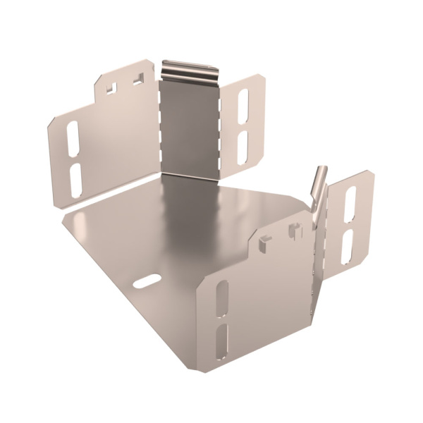 Переходник симметричный Стандарт INOX (AISI 409) 150х100х80 Промрукав