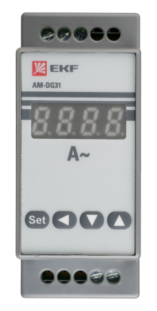 Амперметр AD-G31 цифровой на DIN однофазный (без поверки) PROxima EKF