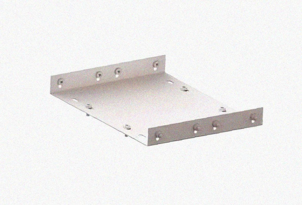 Соединитель лотковый замковый СЛЗ-150х50х1,0 УТ1,5, оцинкованный лист, S1,0